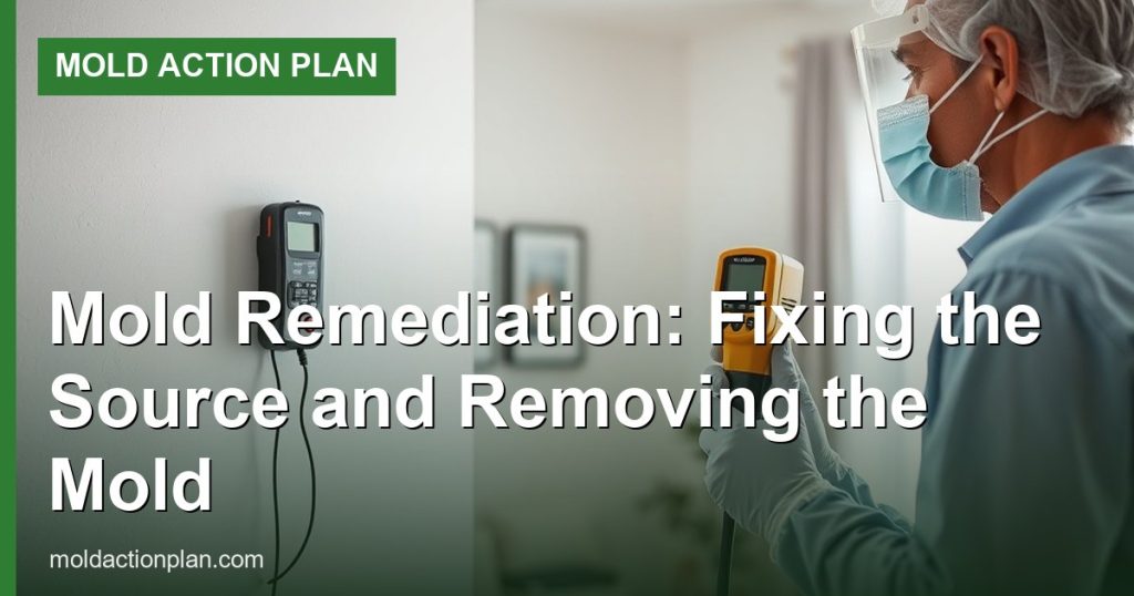 Mold Remediation: Fixing the Source and Removing the Mold - Mold Action Plan