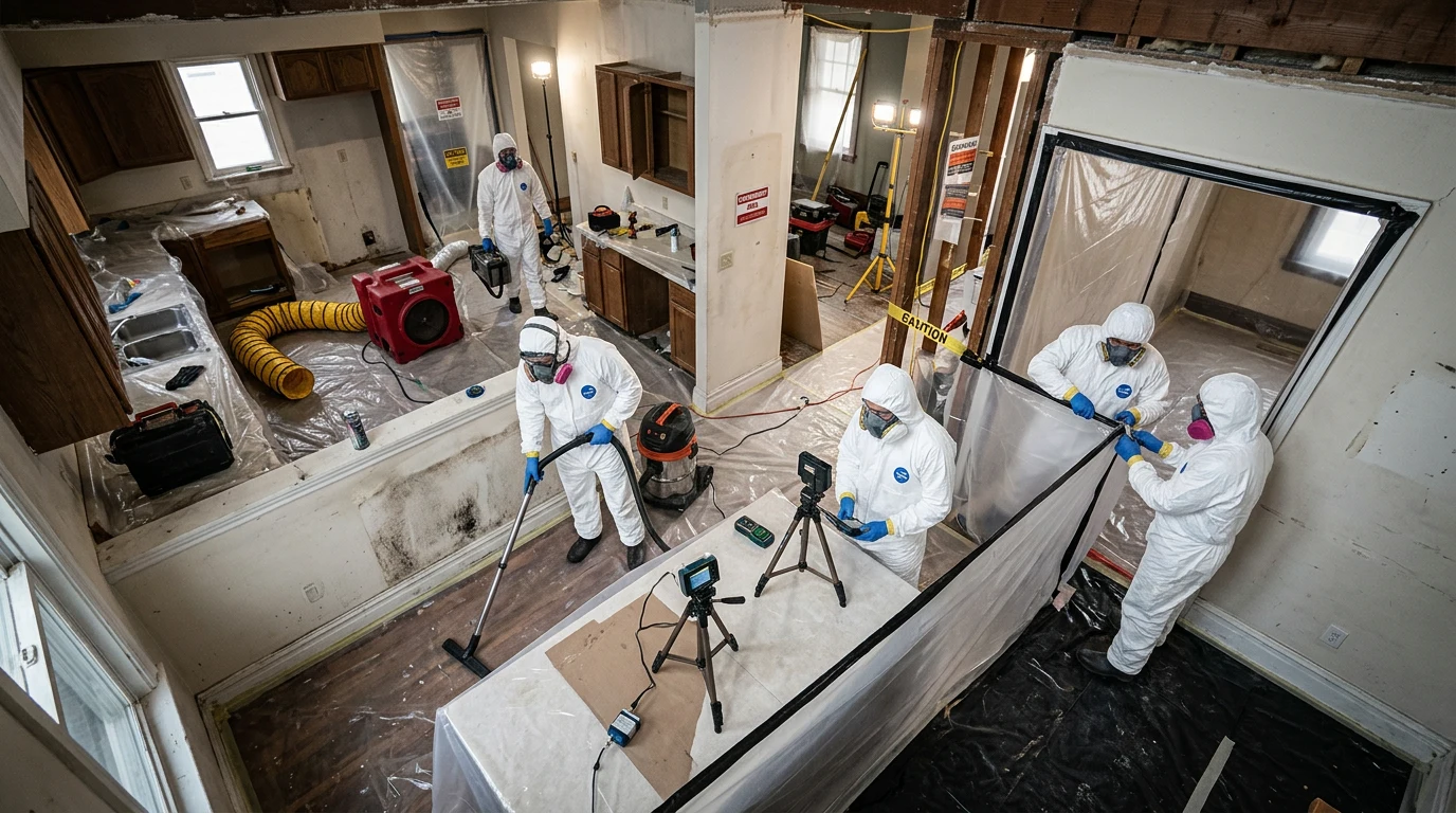 post remediation mold testing - When to Schedule Post-Remediation Testing