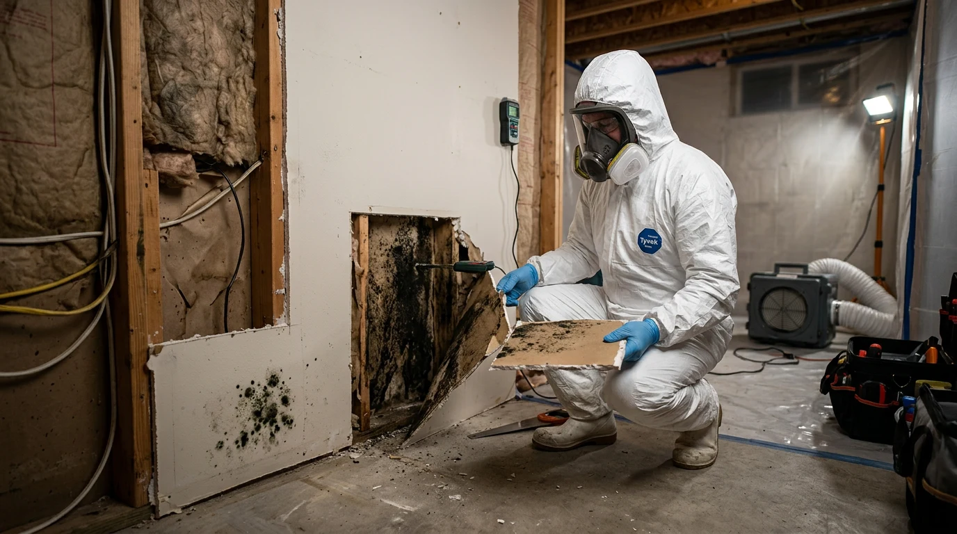 small mold spot hidden mold - The Iceberg Effect: Why Visible Mold Underrepresents the Problem
