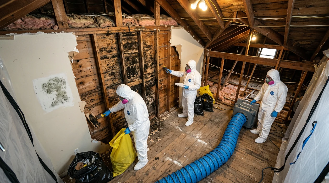 small mold spot hidden mold - Surface Mold vs. Structural Mold: The Critical Distinction
