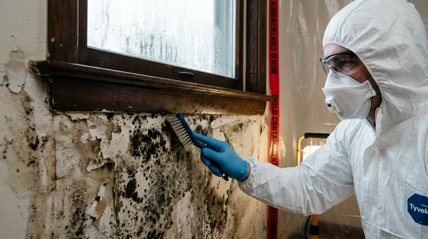 window condensation mold - How Daily Condensation Becomes Spring Mold